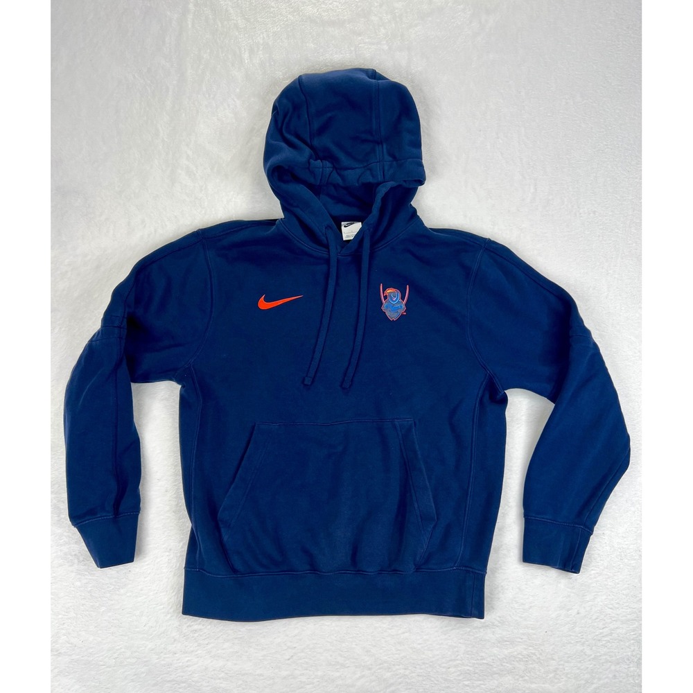 Nike Virginia Cavaliers Navy Blue Hoodie Sweatshirt Pullover Men's‎ Small